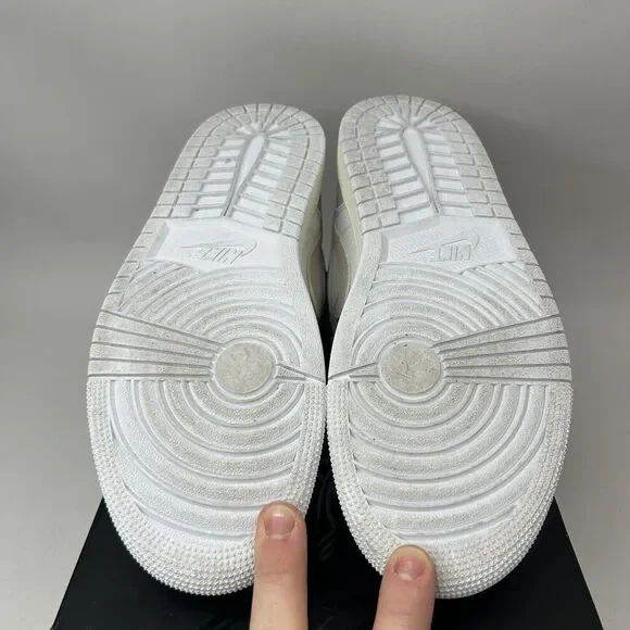 Nike Shoes Air Jordan 1 Low SE Craft Inside Out “Tech Grey” 2024 - Picture 7 of 8